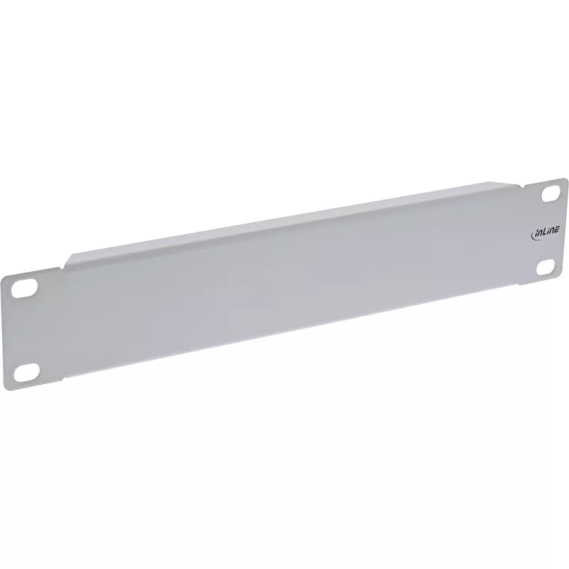 Placa ciega InLine 19109J 10 pulgadas RAL 7035 gris