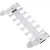 InLine 19109K Guía de cables para carril DIN TS35, metal