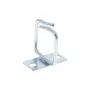 Soporte para cables InLine, metal, galvanizado, 40x40mm