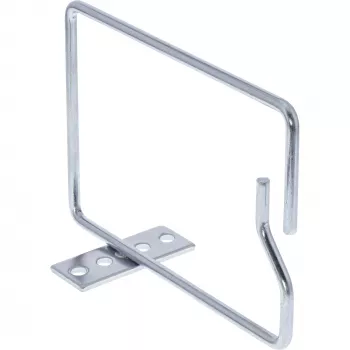 InLine Soporte para cables, acero galvanizado, apertura en el lado corto, 140x100 mm