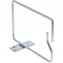 InLine Soporte para cables, acero galvanizado, apertura en el lado corto, 140x100 mm