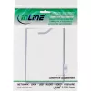 InLine Soporte para cables, acero galvanizado, apertura en el lado corto, 140x100 mm