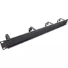 Panel de gestión de cables InLine 19111L 1U negro 19 pulgadas con inserto de cepillo