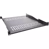 Bandeja InLine 19 pulgadas, 550 mm, 50 kg, 1U, RAL 9005 negro