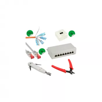 Cable de red InLine 20155I 100 m Cat6 S/FTP (S-STP)