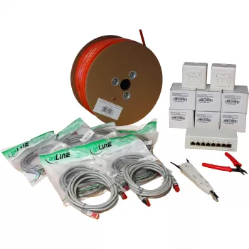 Cable de red InLine 20155I 100 m Cat6 S/FTP (S-STP)