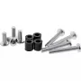Set de tornillos InLine 8 uds. 4x M8x20mm/M8x50mm/4x separadores de 15mm para soporte de pared