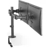 Soporte de escritorio InLine, para 2x TFT/LCD/LED hasta 68 cm (27 pulgadas), máx. 2x8 kg