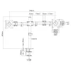 Soporte de escritorio InLine, para 2x TFT/LCD/LED hasta 68 cm (27 pulgadas), máx. 2x8 kg