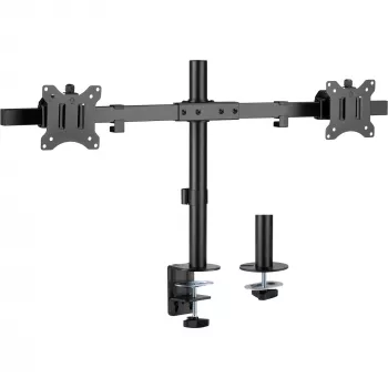 Soporte de mesa InLine para 2x pantalla LCD/LED hasta 81cm 32 pulgadas máx. 9kg 23108E
