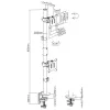 Soporte de mesa InLine para 2x TV/LED/TFT hasta 81cm 32 pulgadas máx. 9kg