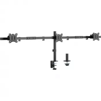 Soporte de escritorio InLine para 3x TV / LED / TFT hasta 81cm 32 pulgadas máx. 7kg