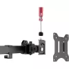 Soporte de escritorio InLine para 3x TV / LED / TFT hasta 81cm 32 pulgadas máx. 7kg