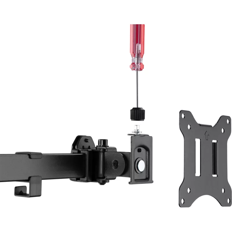 Soporte de escritorio InLine para 3x TV / LED / TFT hasta 81cm 32 pulgadas máx. 7kg