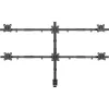 Soporte de mesa InLine para 6x TV / LED / TFT hasta 81cm 32 pulgadas máx. 7kg negro