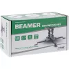 Soporte de techo para proyector InLine Basic, 15 cm, máx. 13,5 kg