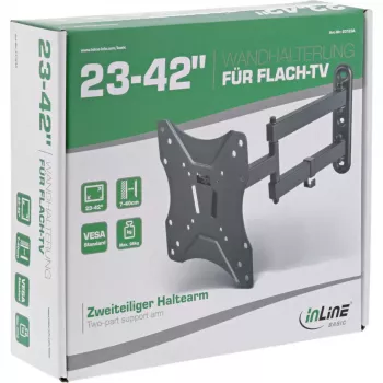 Soporte de pared InLine Basic, para TV plano 58-107cm (23-42 pulgadas)