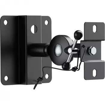 Soporte de pared para altavoces InLine 23126B negro pack de 2