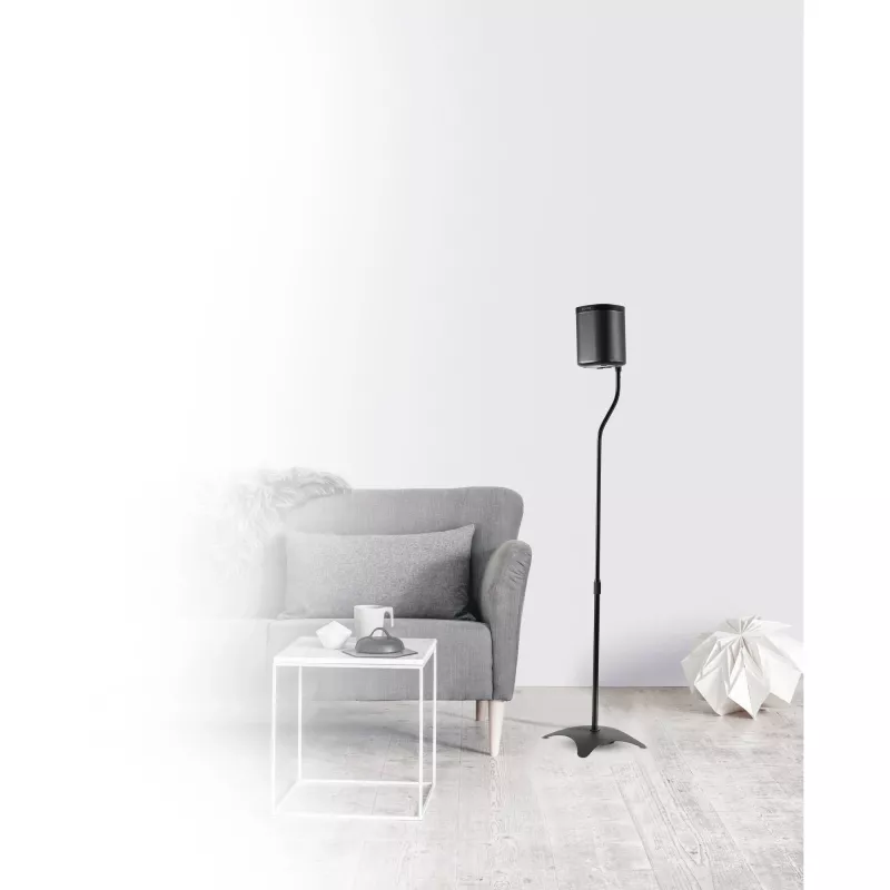 Soporte para altavoces InLine 23126C 68-110cm negro 2 uds.