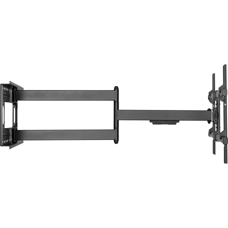 Soporte de pared para TV InLine XL-Arm Full-Motion, para televisor plano de 43-80 pulgadas, máx. 50kg