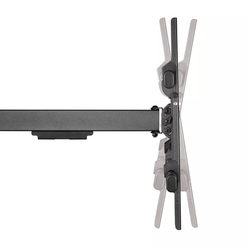 Soporte de pared para TV InLine XL-Arm Full-Motion, para televisor plano de 43-80 pulgadas, máx. 50kg