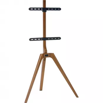 Soporte para TV InLine woodstand, trípode, para pantallas 45 pulgadas–65 pulgadas (114–165 cm), máx. 40 kg