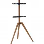 Soporte para TV InLine woodstand, trípode, para pantallas 45 pulgadas–65 pulgadas (114–165 cm), máx. 40 kg