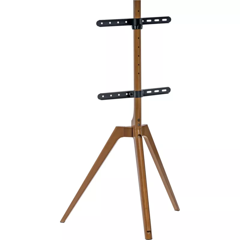 Soporte para TV InLine woodstand, trípode, para pantallas 45 pulgadas–65 pulgadas (114–165 cm), máx. 40 kg