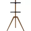 Soporte para TV InLine woodstand, trípode, para pantallas 45 pulgadas–65 pulgadas (114–165 cm), máx. 40 kg