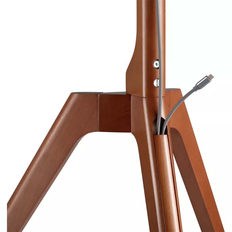 Soporte para TV InLine woodstand, trípode, para pantallas 45 pulgadas–65 pulgadas (114–165 cm), máx. 40 kg