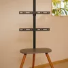 Soporte de suelo para TV InLine 23133W para pantallas de 43–65