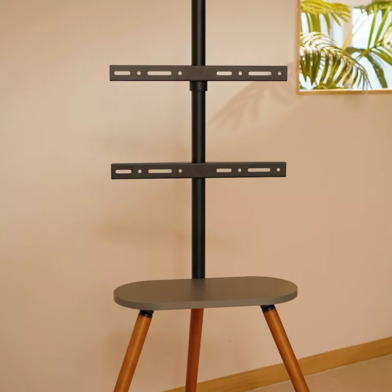 Soporte de suelo para TV InLine 23133W para pantallas de 43–65
