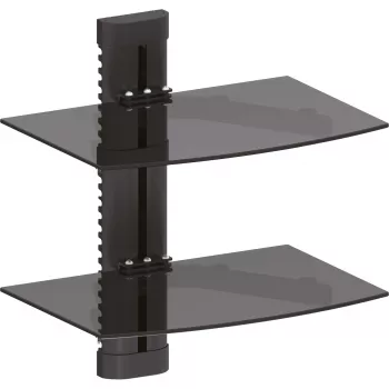 Soporte de pared InLine, para DVD, Bluray, receptor de satélite, max. 8 kg, negro