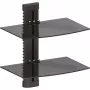 Soporte de pared InLine, para DVD, Bluray, receptor de satélite, max. 8 kg, negro