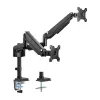 Soporte de mesa con elevador InLine para dos monitores hasta 82 cm (32