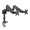 Soporte de mesa con elevador InLine para dos monitores hasta 82 cm (32