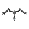 Soporte de mesa con elevador InLine para dos monitores hasta 82 cm (32
