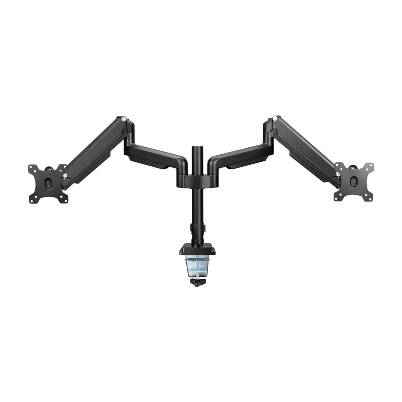 Soporte de mesa con elevador InLine para dos monitores hasta 82 cm (32