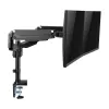 Soporte de mesa con elevador InLine para dos monitores hasta 82 cm (32