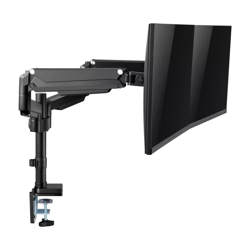 Soporte de mesa con elevador InLine para dos monitores hasta 82 cm (32