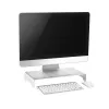 Plataforma para monitor InLine aluminio 63 mm max. 10 kg independiente plata 23175A
