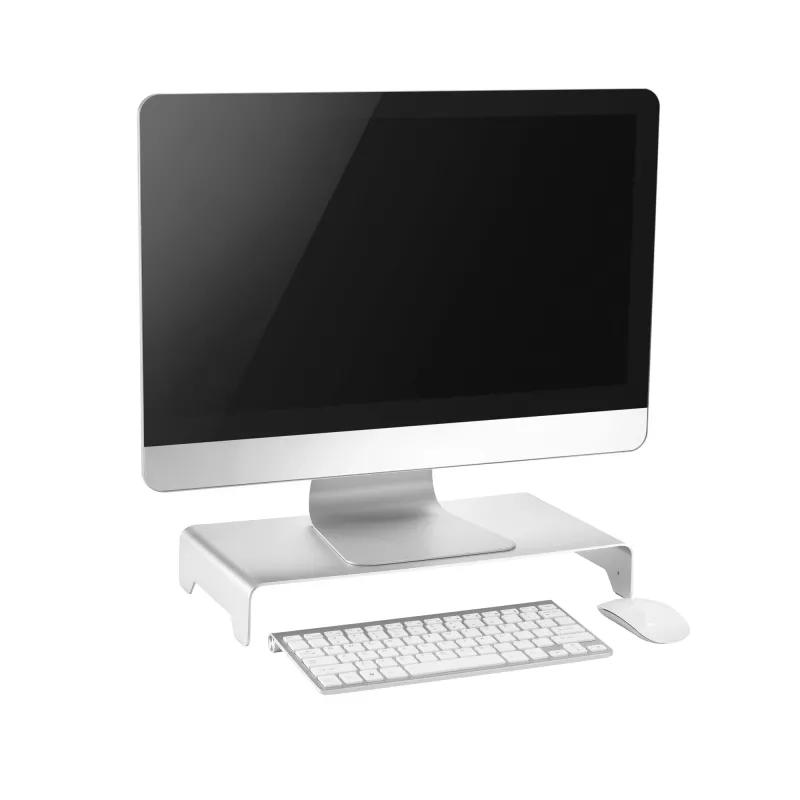 Plataforma para monitor InLine aluminio 63 mm max. 10 kg independiente plata 23175A
