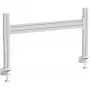 Panel de montaje de mesa Slatwall InLine 23181E aluminio 1 m con 2 soportes 0,43 m