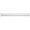 Panel de montaje de mesa Slatwall InLine 23181E aluminio 1 m con 2 soportes 0,43 m