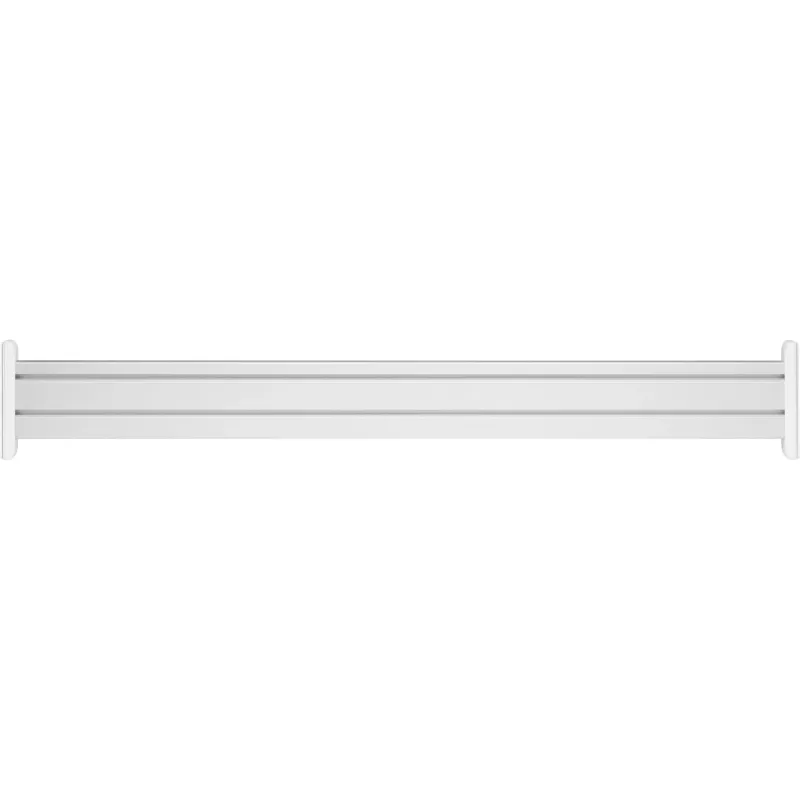 Panel de montaje de mesa Slatwall InLine 23181E aluminio 1 m con 2 soportes 0,43 m