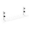 InLine 23190H Rejilla de gestión de cables 60 cm para montaje bajo el escritorio, blanco