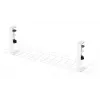 InLine 23190H Rejilla de gestión de cables 60 cm para montaje bajo el escritorio, blanco