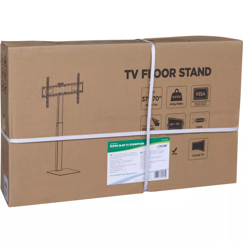 Soporte para TV InLine 23195A regulable en altura para TV LED 37-70