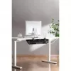 Bandeja portacables InLine 23199B negra red de almacenamiento bajo mesa 610x240x390 mm