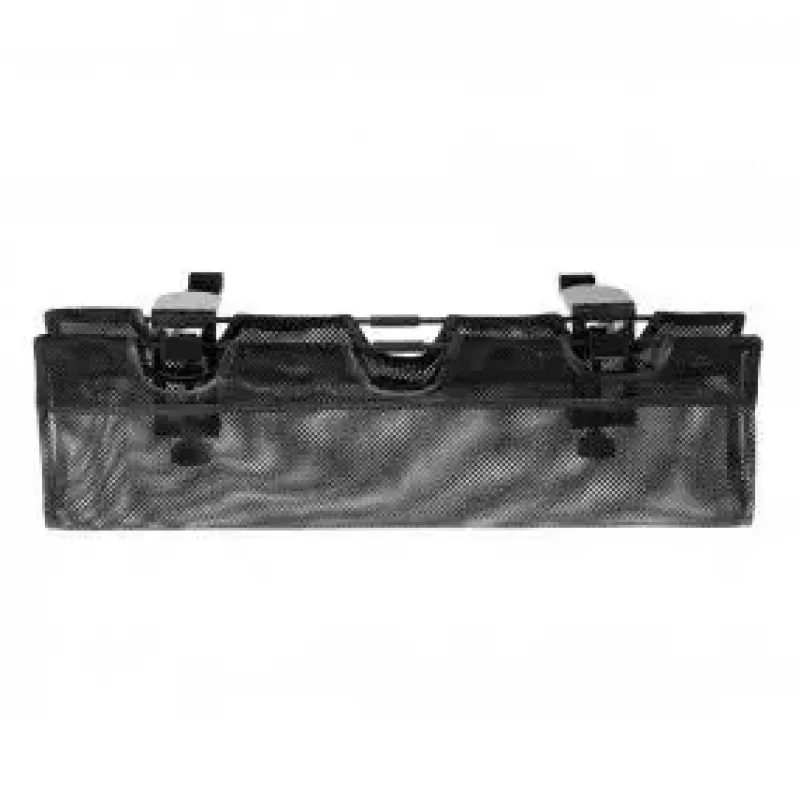 Bandeja portacables InLine 23199B negra red de almacenamiento bajo mesa 610x240x390 mm